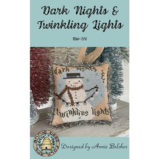 Dark Nights And Twinkling Lights - Annie Beez Folk Art (Stickvorlage)