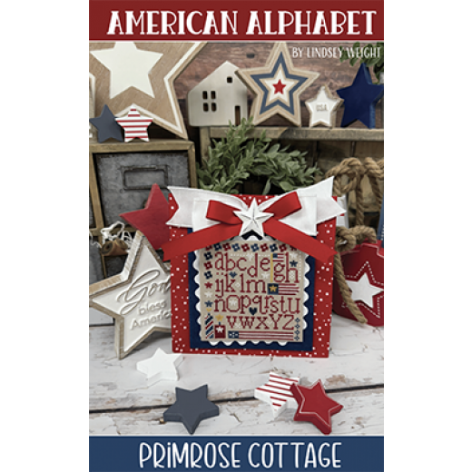 American Alphabet - Primrose Cottage Stitches (Stickvorlage)