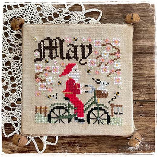 Fairy Wool In The Wood - May - Twelve Months Of Christmas (Stickvorlage)
