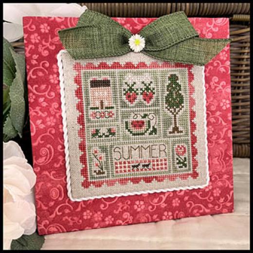 Bits And Pieces Of Summer - Little House Needleworks (Stickvorlage)