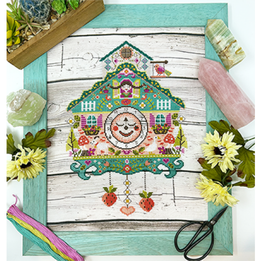 Summer Cuckoo Clock - Tiny Modernist Inc (Stickvorlage)