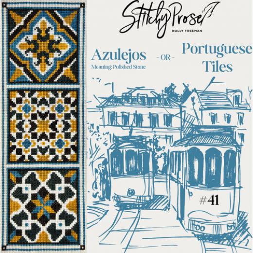 Portuguese Tiles - Stitchy Prose (Stickvorlage)