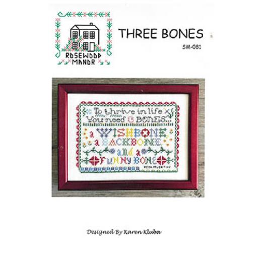 Three Bones - Rosewood Manor Designs (Stickvorlage)