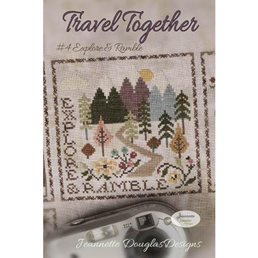 Travel Together 4 - Jeannette Douglas Designs (Stickvorlage)