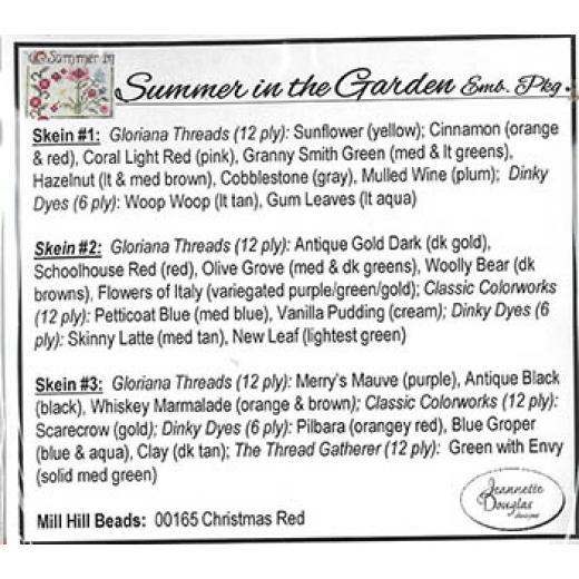 Summer In The Garden - Jeannette Douglas Designs (Embellishment Pack)