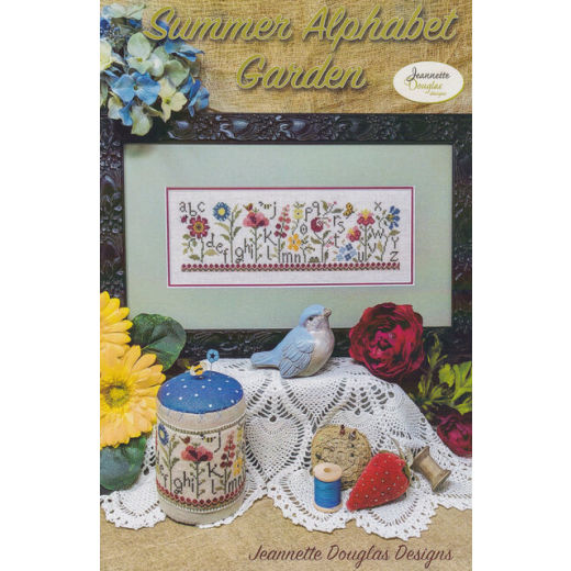 Summer Alphabet Garden - Jeannette Douglas Designs (Stickvorlage)