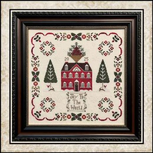 Joy To The World - Little House Needleworks (Stickvorlage)