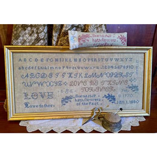 Friendship Hath Flowers Of The Past - Homespun Elegance Ltd (Stickvorlage)