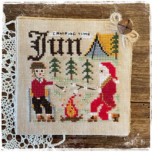 June - Twelve Months Of Christmas - Fairy Wool In The Wood (Stickvorlage)