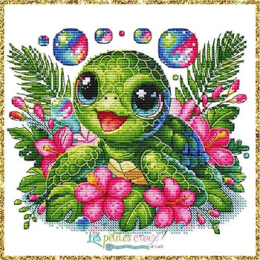 Animal Series Turtle - Les Petites Croix De Lucie (Stickvorlage)
