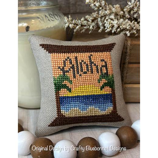 Hawaii State Spool - Crafty Bluebonnet Designs (Stickvorlage)