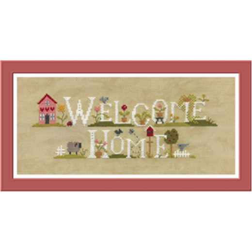 Welcome Home - Jardin Privé (Stickvorlage)