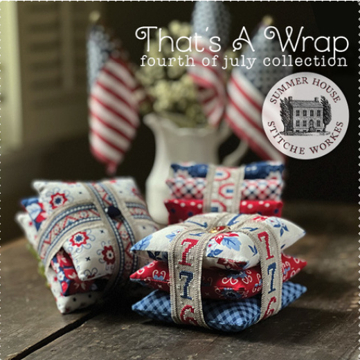 Thats A Wrap - 4th Of July - Summer House Stitche Workes (Stickvorlage)