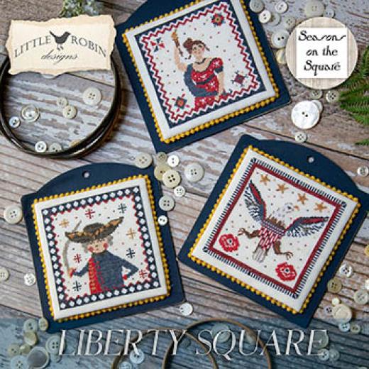 Liberty Square - Little Robin Designs (Stickvorlage)