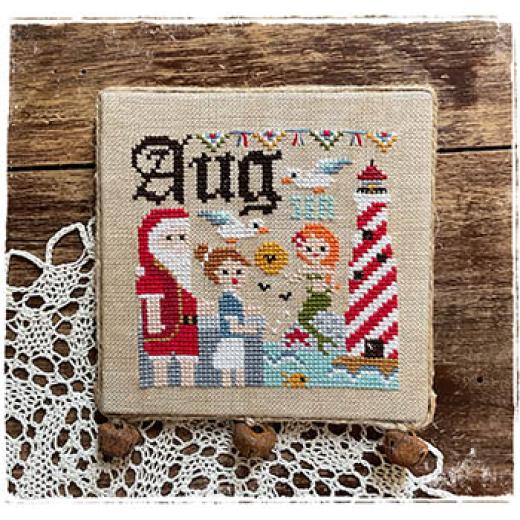 August - Twelve Months Of Christmas - Fairy Wool In The Wood (Stickvorlage)