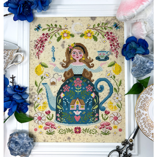 Tea Goddess - Tiny Modernist Inc (Stickvorlage)