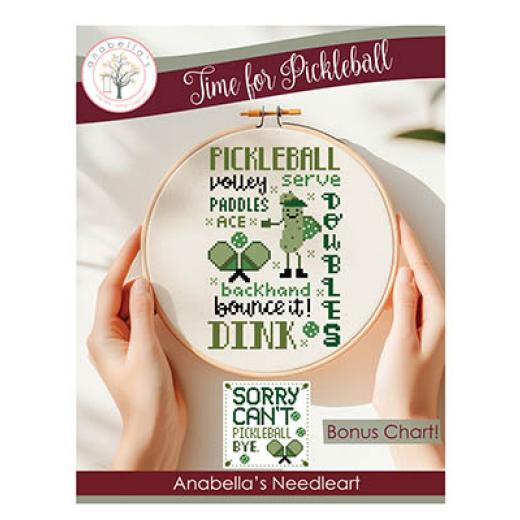 Time For Pickleball - Anabellas (Stickvorlage)