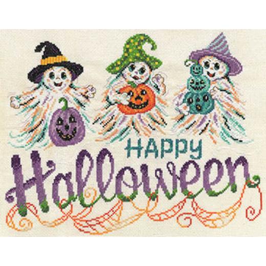 Boo Crew & Pumpkins Too! - Imaginating (Stickvorlage)