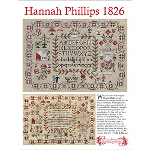 Hannah Phillips 1826 - Needle WorkPress (Stickvorlage)