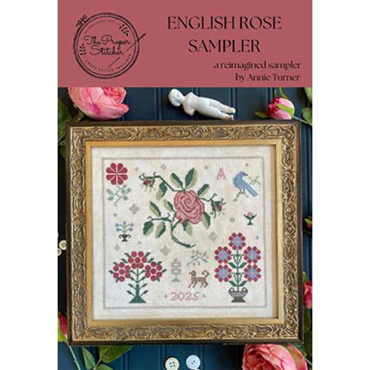 English Rose Sampler - The Proper Stitcher (Stickvorlage)
