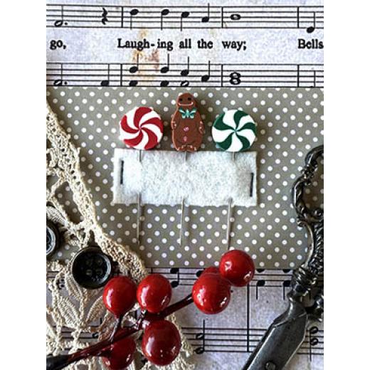 Puntini Puntini - Funny Gingerbread Pin Set