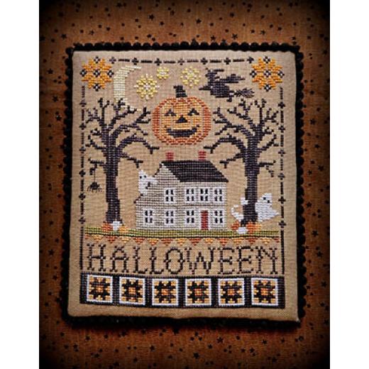 Halloween Saltbox - Waxing Moon Designs (Stickvorlage)