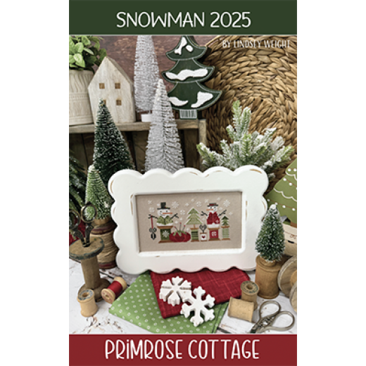 Snowman 2025 - Primrose Cottage Stitches (Stickvorlage)