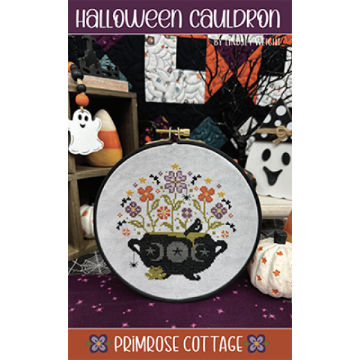 Halloween Cauldron - Primrose Cottage Stitches (Stickvorlage)