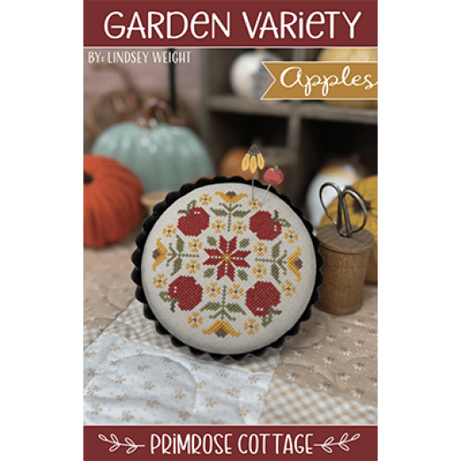 Apples - Garden Variety - Primrose Cottage Stitches (Stickvorlage)