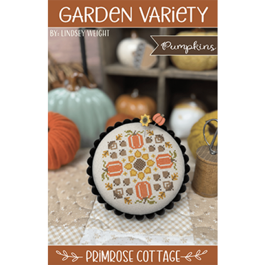 Pumpkins - Garden Variety - Primrose Cottage Stitches (Stickvorlage)