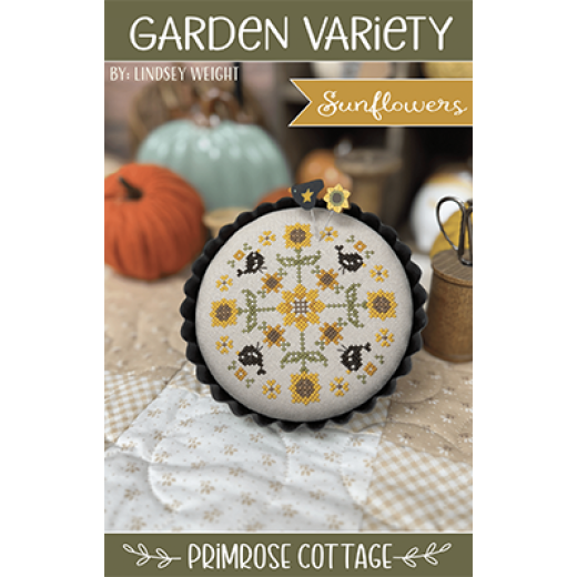 Sunflowers - Garden Variety - Primrose Cottage Stitches (Stickvorlage)
