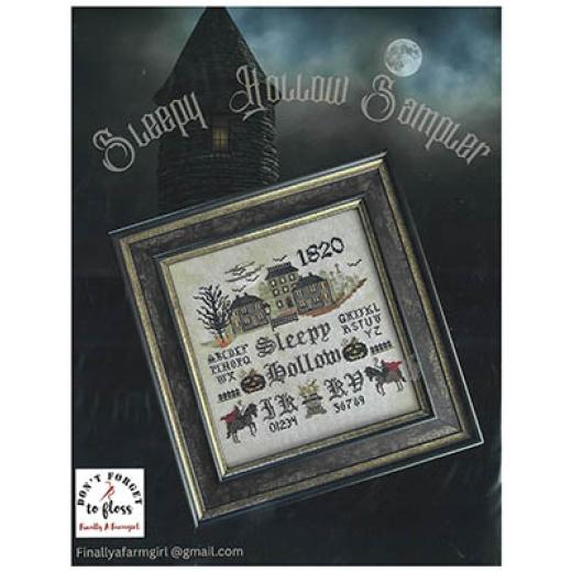 Sleepy Hollow Sampler - Finally A Farmgirl Designs (Stickvorlage)