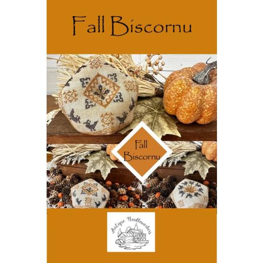 Fall Biscornu - Antique Needleworkers (Stickvorlage)