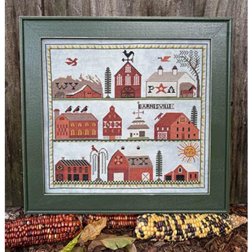 Barnesville - Carriage House Samplings (Stickvorlage)