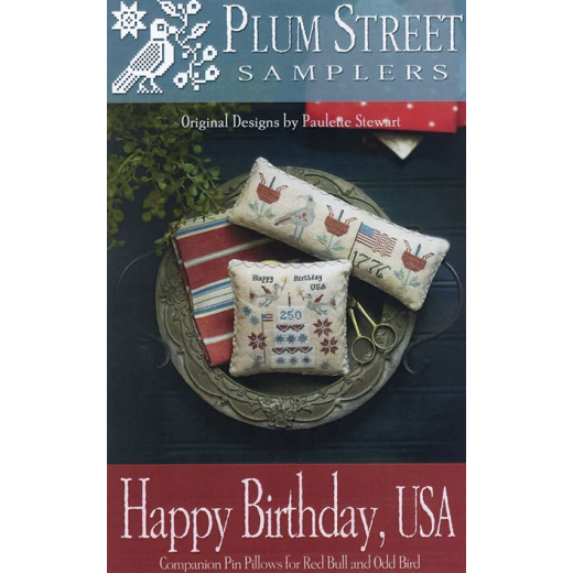 Happy Birthday USA - Plum Street Samplers (Stickvorlage)