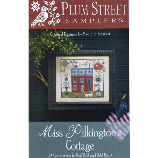 Miss Pilkingtons Cottage - Plum Street Samplers (Stickvorlage)