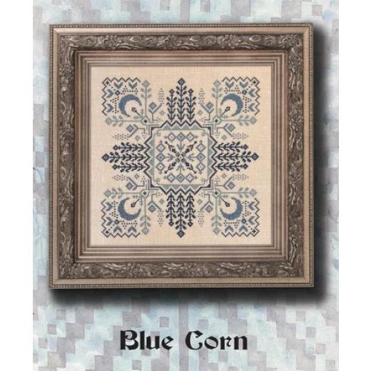 Ink Circles - Blue Corn