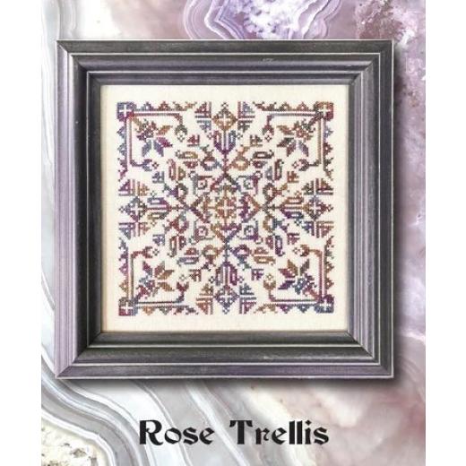 Ink Circles - Rose Trellis