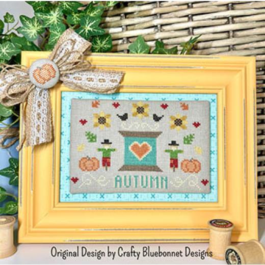 Autumn Love - Crafty Bluebonnet Designs (Stickvorlage)