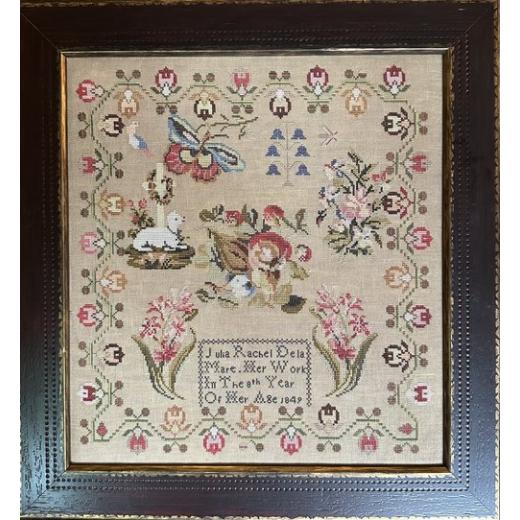 Cross Stitch Antiques - Julia Rachel De La Mare 1849