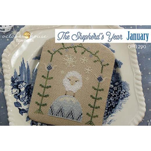Shepherds Year January - October House Fiber Arts (Stickvorlage)
