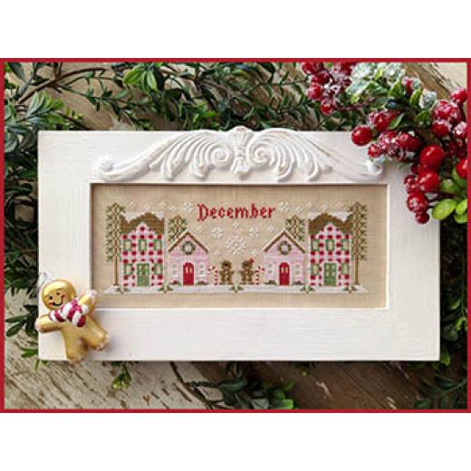 Mini Village December - Country Cottage Needleworks (Stickvorlage)