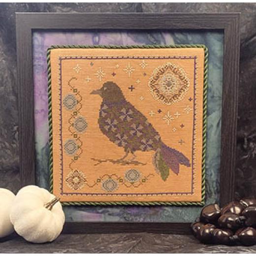 Ravens Midnight Serenade - Wildflower Stitching (Stickvorlage)