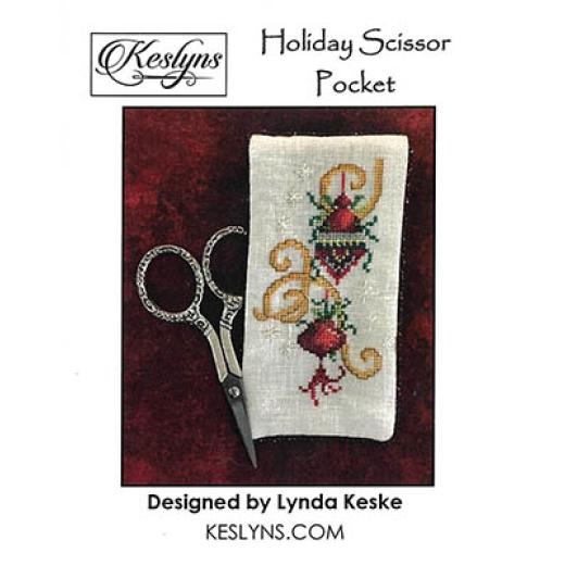 Holiday Scissor Pocket - Keslyns (Stickvorlage)