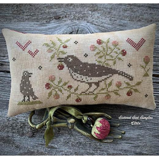 Sweets Of The Vine Pinkeep - Scattered Seeds Samplers (Stickvorlage)