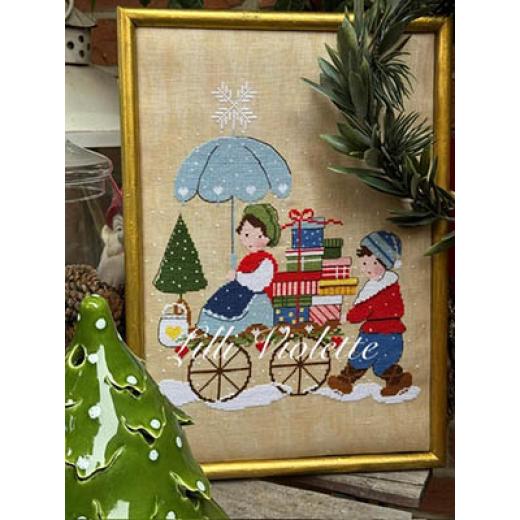 Neve A Colazione - Lilli Violette (Stickvorlage)