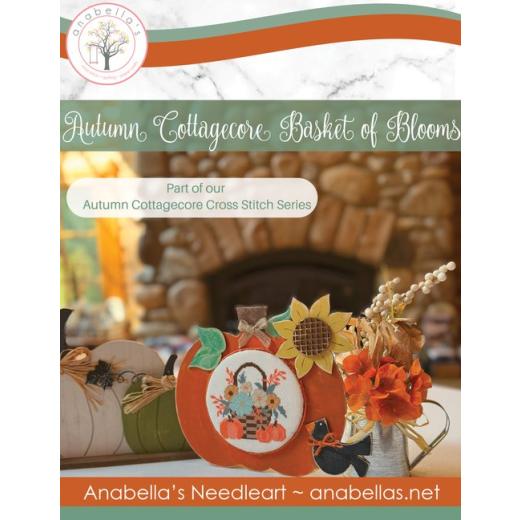 Anabellas - Autumn Cottagecore Basket Of Blooms