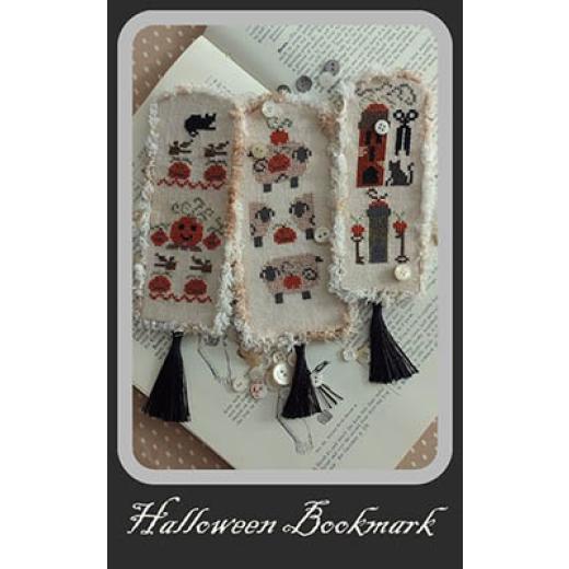 Halloween Bookmark - Nikyscreations (Stickvorlage)