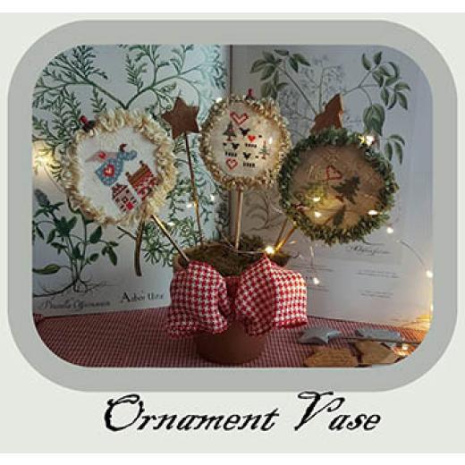Ornament Vase - Nikyscreations (Stickvorlage)