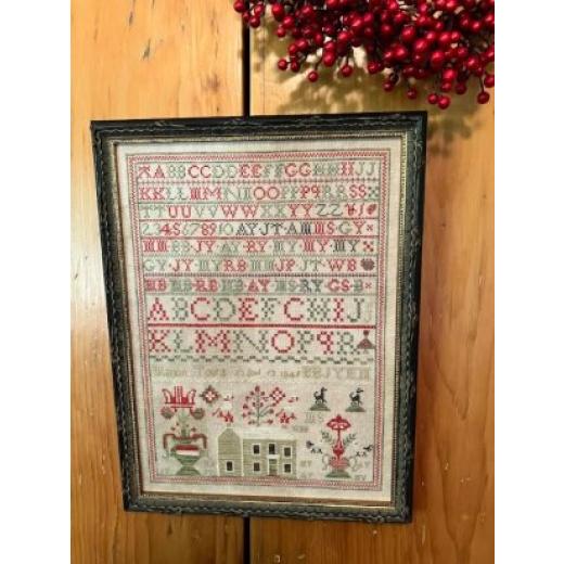 Marion Young 1841 Sampler - Chessie & Me (Stickvorlage)
